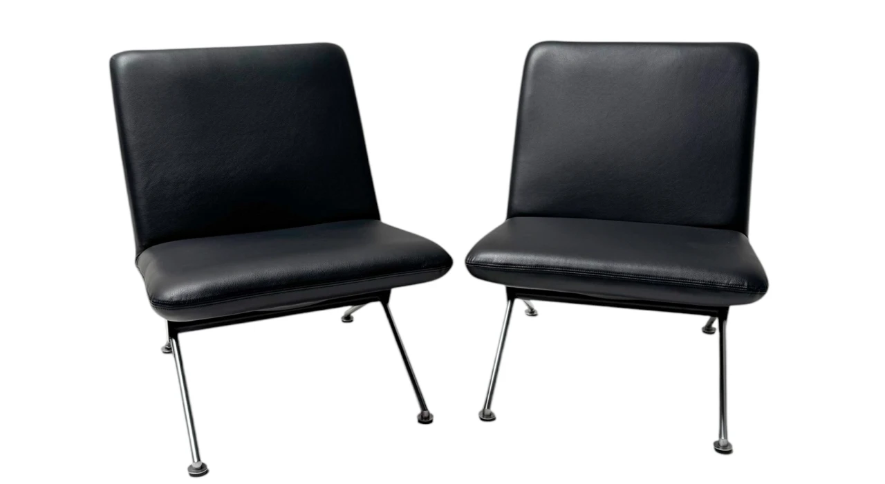 Mid-Century Modern Lounge Chairs No. 1432 by Andre Cordemeijer for Gispen, 1961